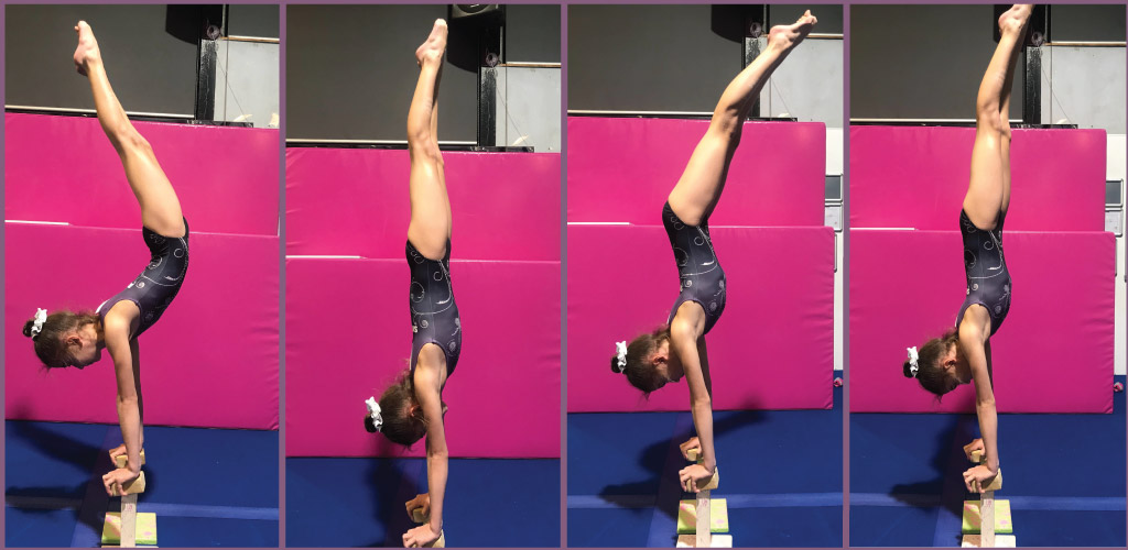 at me 🤸🏼‍♀️😂 #acro #acrobatics #handstand #fy #viral #foryou #look