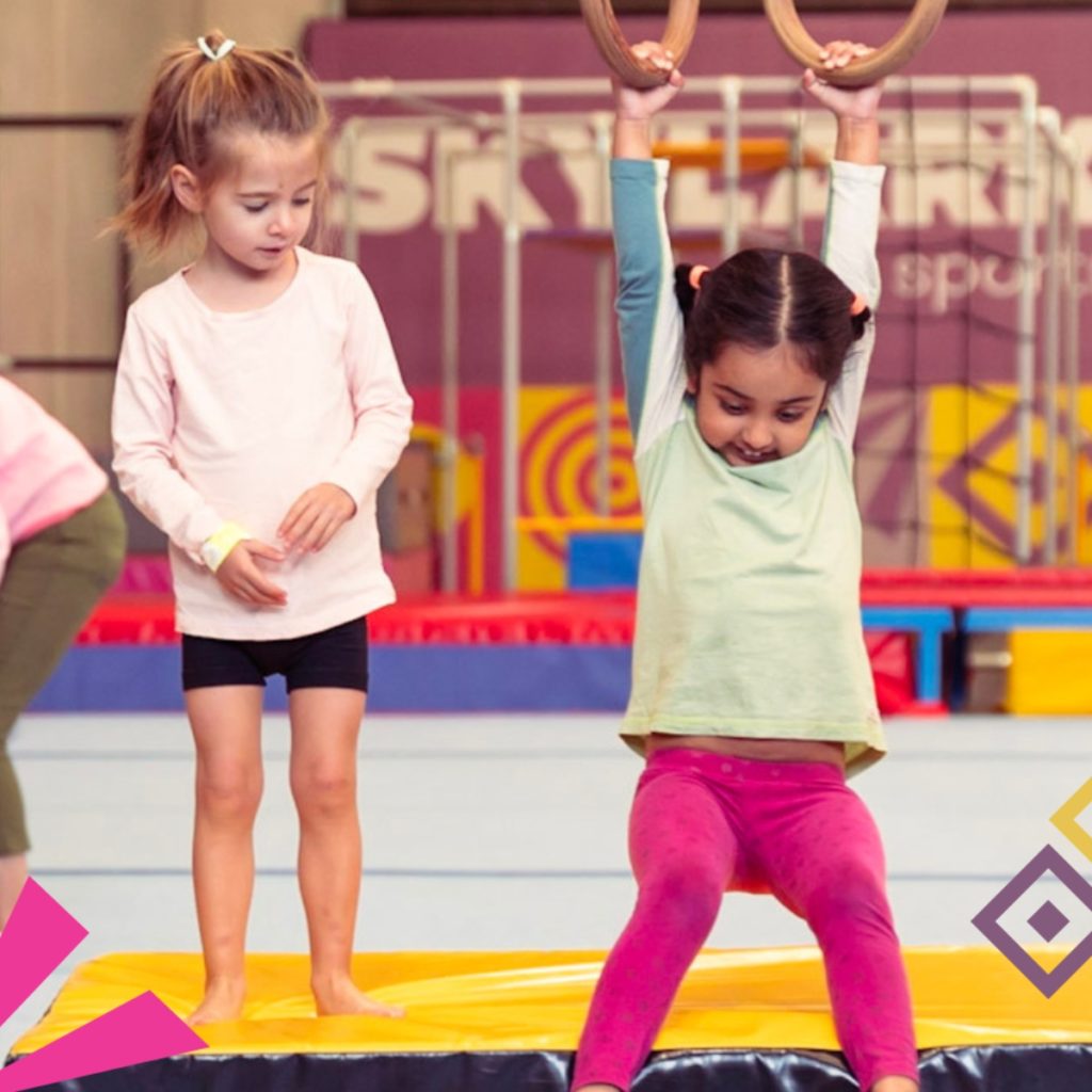 Gymnastic training for toddlers and kids - Skylark Sports