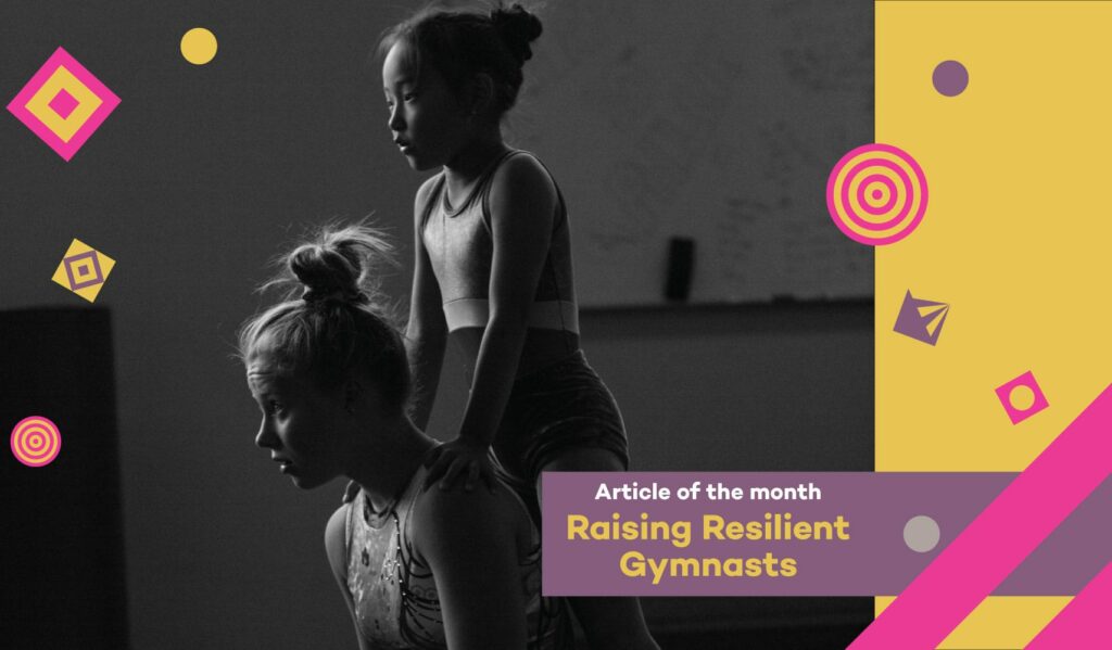 Kids practicing acrobatics skills at Skylark Sports class