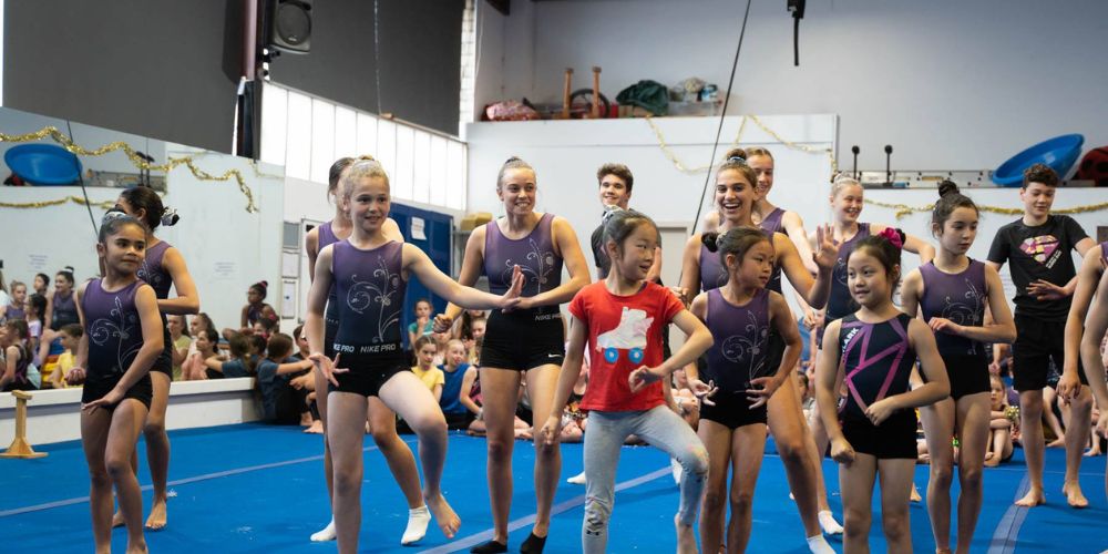 Kids gymnastics activities, kinder gym, gymnastic training - Skylark Sports