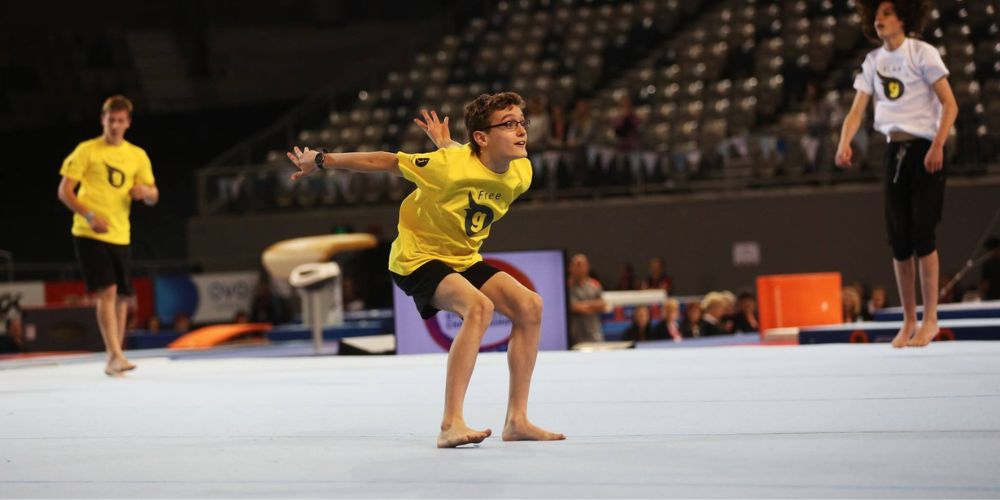 Tumbling training - Skylark Sports