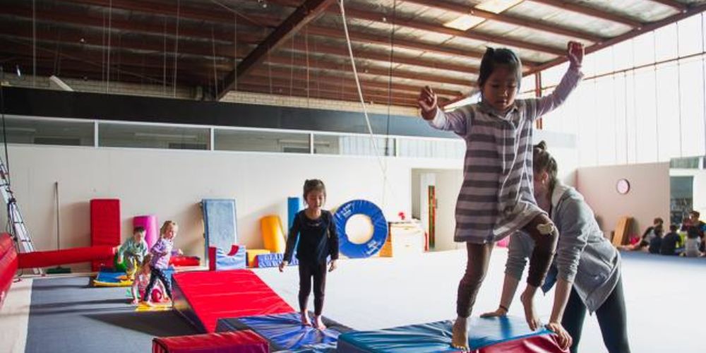 kids on parkour training - Skylark Sports