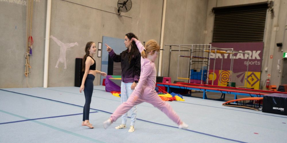 Gymnastics Floor Routing Training Skylark Sports