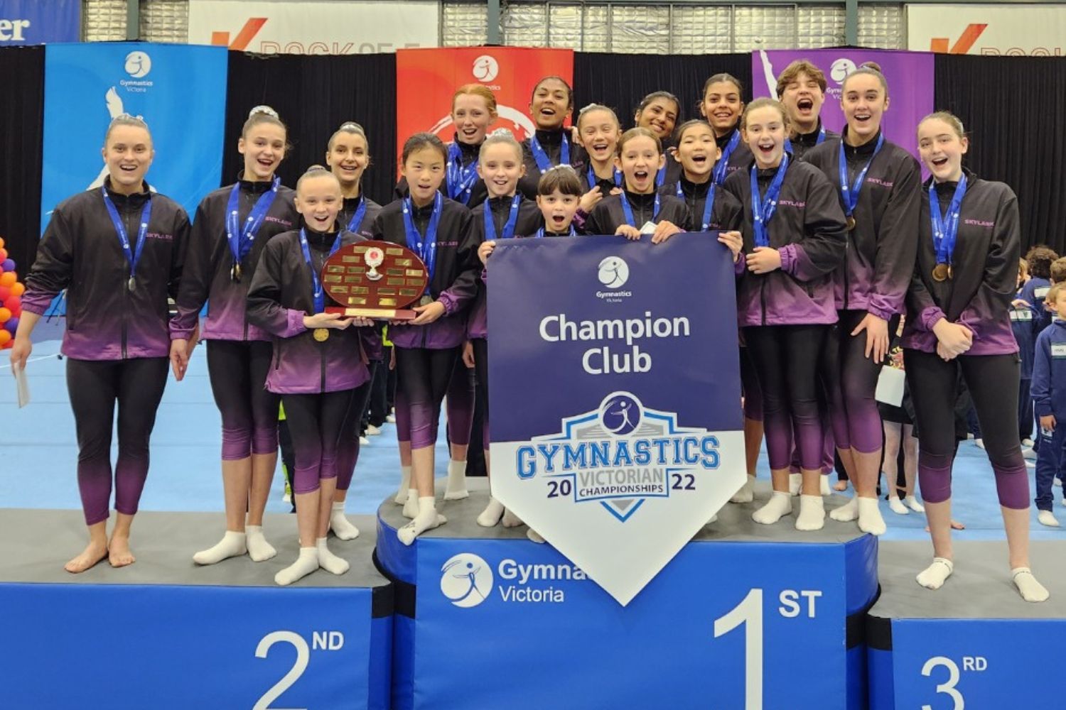 Acrobatic Competition Awarding Skylark Sports