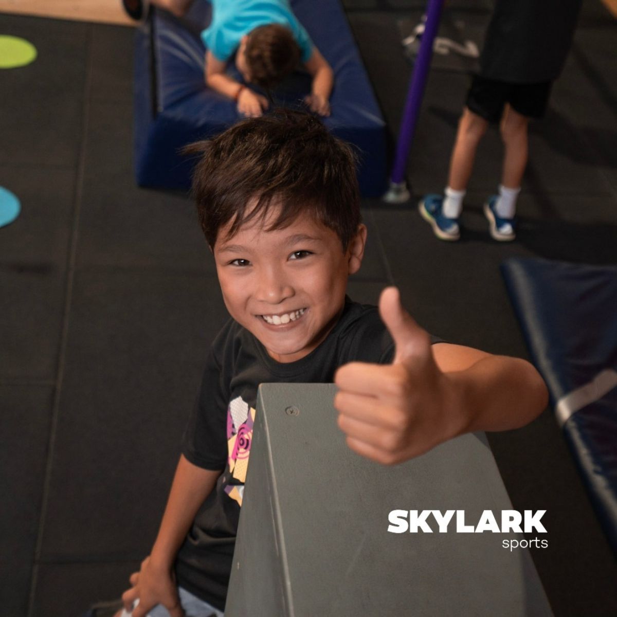 Kids Having Fun With Kindergym Skylark Sports