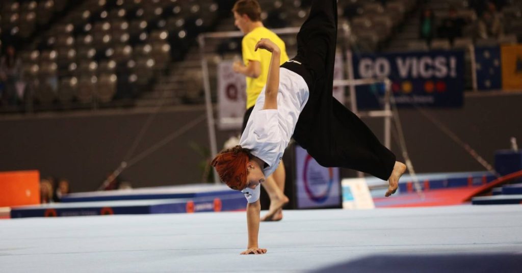 Olympic gymnast with 5 moves Mastering the Fundamentals of Gymnastics