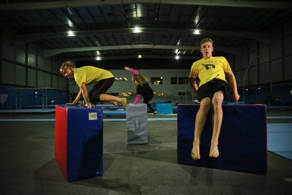 Ninja warrior floor activities - Skylark Sports